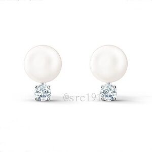 Swarovski pearl earrings